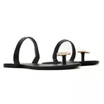 Rasteira Flat - Maya, Preto