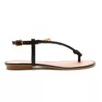 Rasteira Flat - Ayla, Preto