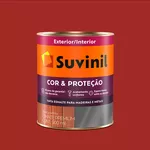 TINTA ESMALTE PREMIUM COR E PROTEÇÃO VERMELHO 900ML