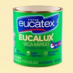 TINTA ESMALTE EUCALUX BRILHANTE PREMIUM MARFIM 900ML