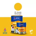 TINTA NOVACOR PISO PREMIUM FOSCO AMARELO DEMARCAÇÃO 900ML