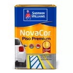 TINTA NOVACOR PISO PREMIUM FOSCO AMARELO 01 18L