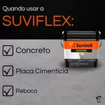 SUVIFLEX IMPERMEABILIZANTE PROTEGE PAREDES EXTERNAS 3,6LT BALDE 