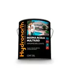 RESINA ACQUA BRANCA BASE D'ÁGUA BRANCA 3,6LT HYDRONORTH