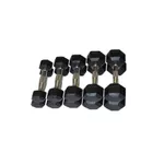 Kit De Halteres Sextavados Injetados - Sx-i - 1 a 5 Kg (5 Pares)