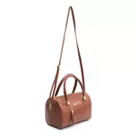 Bolsa Baú Feminina Helena Matelasse Caramelo