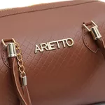 Bolsa Baú Feminina Helena Matelasse Caramelo