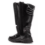 Bota Coturno Em Couro Militar Armata Kimura Bombeiro Civil - Preto Com C.A