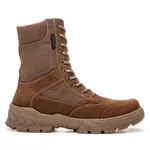 Bota Coturno Em Couro Militar Armata Leopard- Coyote