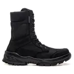Bota Coturno Em Couro Militar Armata Leopard- Preto Nobuck