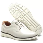 Sapato Casual Masculino Gelo 100% Couro - Ref. 3205