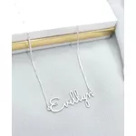 Colar Em Prata 925 Personalizado Um Nome Simples