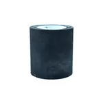 Cabeçote porta Lixa em Borracha Diâmetro 80 mm x Altura 80 mm