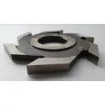 Fresa Canal Reto / Rebaixe 100mm X 10mm 6 Asas Aço Fepam