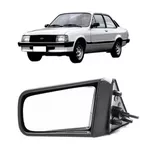 Retrovisor Chevette 1987 a 1990 Esquerdo com Controle Retrovex