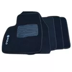 Tapete Carpete Polo 2002 a 2007 Preto Flash
