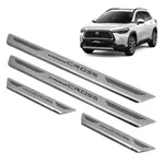 Soleira Corolla Cross 2021/ Aço Inox Escovado Mult