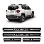 Soleira Porta Renegade Resinado Premium Preto URA