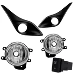 Kit Farol de Milha Yaris 2018 Botão Modelo Original Suits