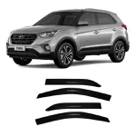 Calha de Chuva Defletor Creta 2017 a 2022 e Action 2023 a 2024 4 Portas TG Poli