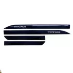 Kit Friso Lateral Tracker Azul Boreal com Nome Cromado Tiger
