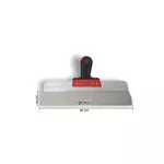 Espátula Aço Inox Para Massa Corrida e Gesso 40 Cm Cabo Emborrachado - FromTec