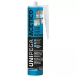 Silicone Acetinado Incolor 250Ml Unipega