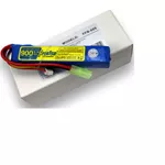Bateria Lipo Airsoft 11.1v - 15c - 900mah ffb-005