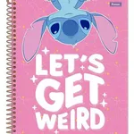 Caderno Stitch 80 Folhas 1x1 Universitário - Foroni