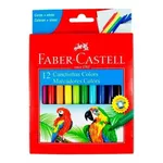 Canetinha Hidrocor 12 Cores Faber-Castell