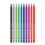 Caneta Ponta Fina Fine Pen Pop - 10 Cores Faber-Castell