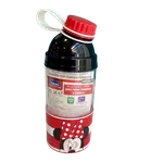  Garrafa Minnie 360ml C/ Compartimento Plasutil