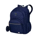 Mochila Feminina Capricho Crush Azul Marinho Sestini