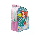 Mochila De Costas Princesa Ariel Lilás Xeryus