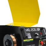 MAQUINA SOLDA MIG 205BR 220V MON. 0.8 A 1,2 C/TOCHA EURO 3MET V8BRASIL