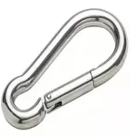 MOSQUETAO TRAVA SIMPLES GALV. 06MM LDI