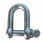 Manilha para Cabo de Aço Reta 1/4 Ferramentas LDI