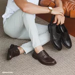 SAPATO MASCULINO DERBY BROGUE PARIS CAFÉ