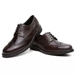 SAPATO MASCULINO DERBY BROGUE PARIS CAFÉ