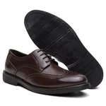 SAPATO MASCULINO DERBY BROGUE PARIS CAFÉ