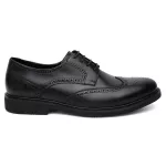 SAPATO MASCULINO DERBY BROGUE PARIS PRETO