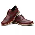 SAPATO MASCULINO DERBY BROGUE PARIS VINHO