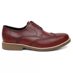 SAPATO MASCULINO DERBY BROGUE PARIS VINHO