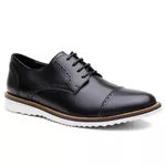SAPATO MASCULINO DERBY ALBÂNIA PRETO