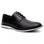 SAPATO MASCULINO DERBY HOLANDA PRETO