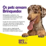 Kit Brinquedos Porte Pequeno Bola Cravo Osso Bola - Big Bull Pet