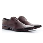 Sapato Social Masculino Couro Legítimo De Amarrar