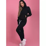 Conjunto Moletom Feminino Canguru | Preto 