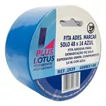 Fita Adesiva Marc Solo 48X14M Azul - Lotus