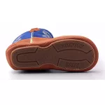  Bota Country Baby Em Couro Cor Azul Bota Country 